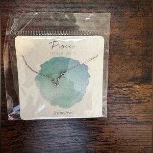 Francescas Zodiac Constellation Pisces Necklace